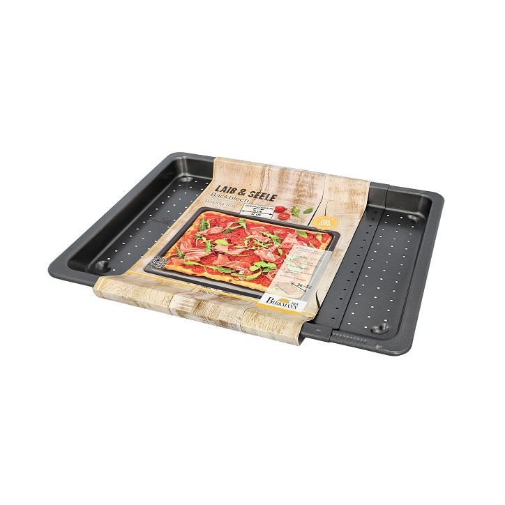 Birkmann Adjustable Perforated Baking Tray – Pizza & Bread
