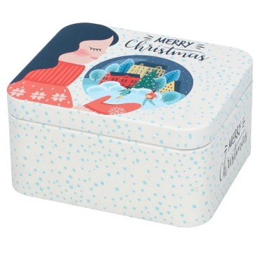 Magic Time Cookie Tin Set - Birkmann 433175 Christmas Cookie Jars