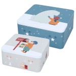 Birkmann Large Tin Set - Warm Wishes, 2 pcs