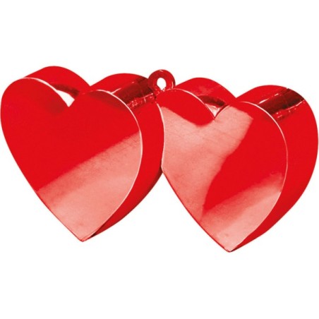 Balloon Weight Heart holds up to 10 Balloons