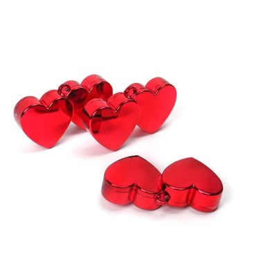 Balloon Weight Heart holds up to 10 Balloons