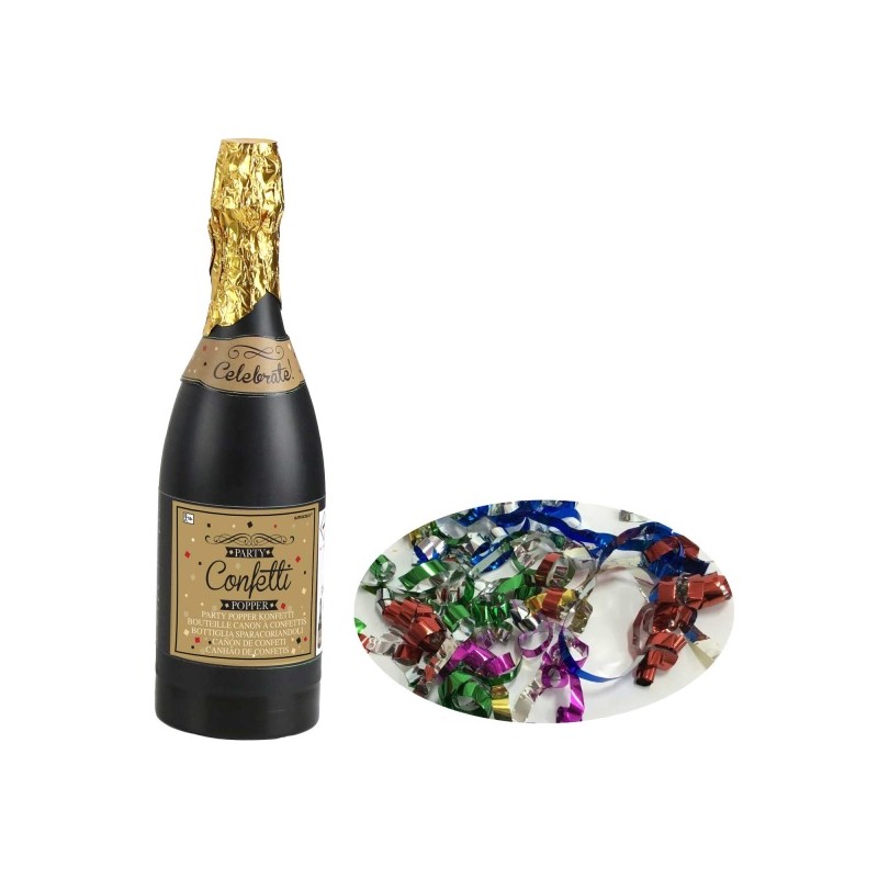 Amscan Confetti Cannon Champagne Bottle 33x9cm