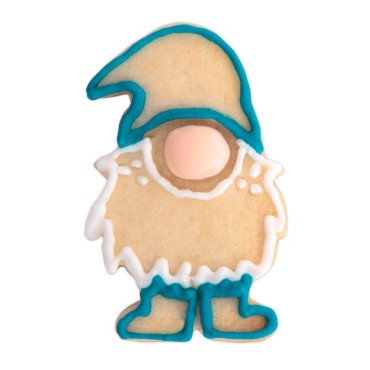 Christmas Elf Cookie Cutter - Christmas Gimp Cutter - Christmas Gnome Cookie Cutter