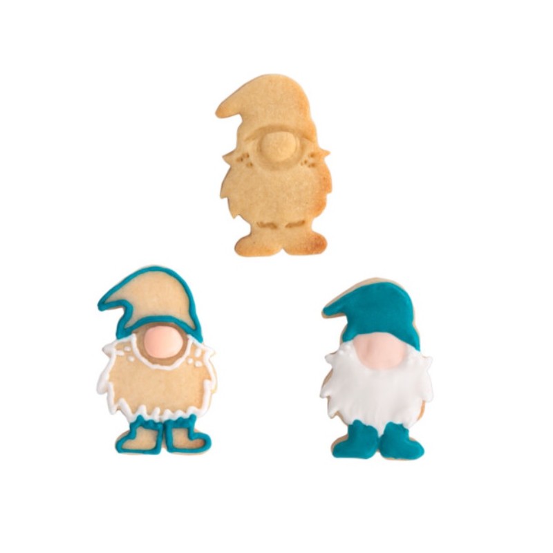 Städter Christmas-Gnome 3D Cookie Cutter