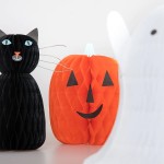 Meri Meri Halloween Honeycomb Decoration, 10 pcs