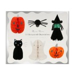 Meri Meri Halloween Honeycomb Decoration, 10 pcs