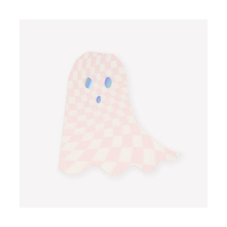 Meri Meri Pink Ghost Napkins Halloween 16 pcs