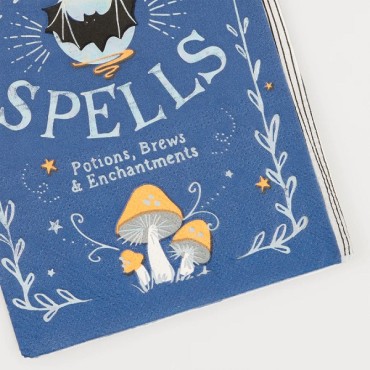 Magic Spell Book Napkins