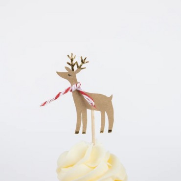 Weihnachts Backset für Muffins - Geschenkidee fürs Wichteln