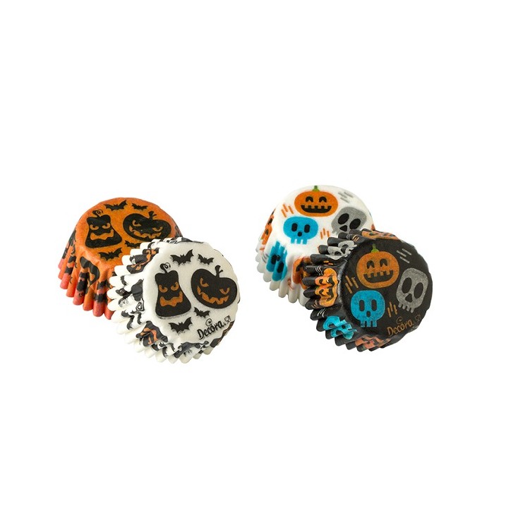 Halloween Bonbon Papierchen - Halloween Pralinenkapseln - Mini Papierförmchen Halloween Halloween Bonbon Papierchen - Halloween Pralinenkapseln - Mini Papierförmchen Halloween