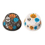 Decora Halloween Skull Cupcake Förmchen, 36 Stück