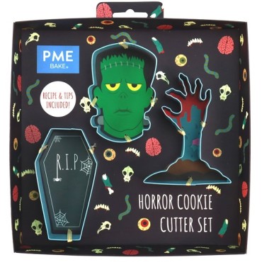 Halloween Baking - Horror Cookie Cutter Set