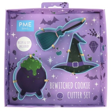 Bewitched Cookie Cutter - Halloween Cookies