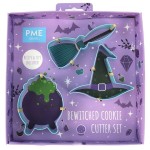 PME Cookie Cutter Set BEWITCHED 3-pcs