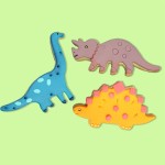 PME Cookie Cutter DINOSAUR Set 3-pcs