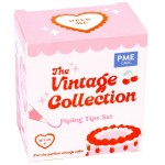 PME Nozzles Set - Vintage Cake Collection 6 pcs