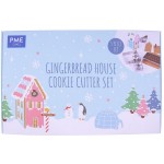 PME Nordic Gingerbread House Cutter Set 5-pcs