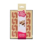 FunCakes Christmas Chocolate Decoration Candy Cane, 24 pcs