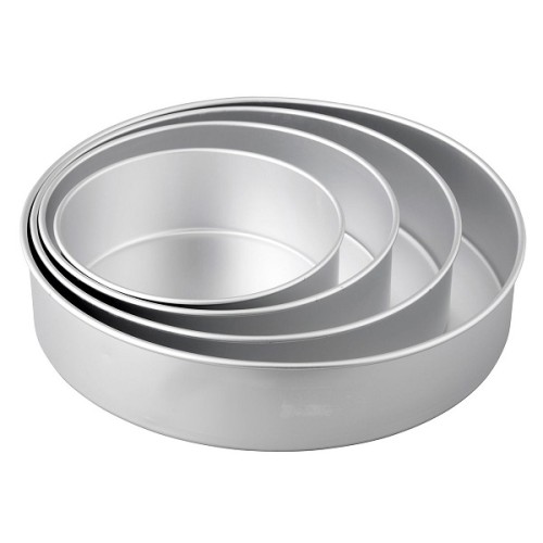 Wilton Performance Pans - Deep Round Pan Set 4 pcs