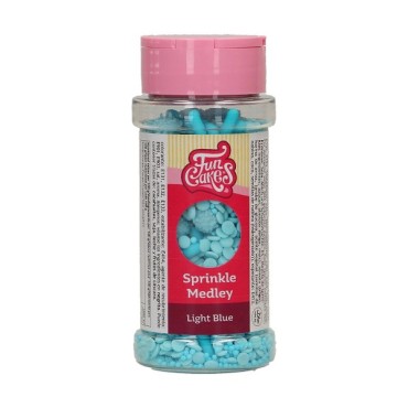 Light Blue Sprinkles - Turquoise Sprinkles Medley