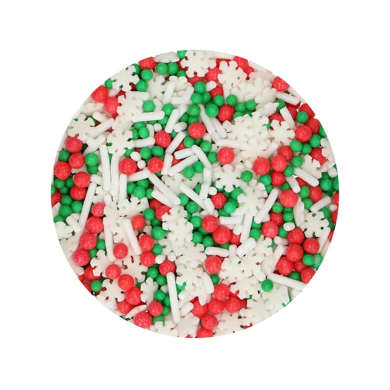 FunCakes Christmas Medley Sprinkles, 60g