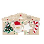 ScrapCooking Christmas Cookie Cutter, 4 pieces