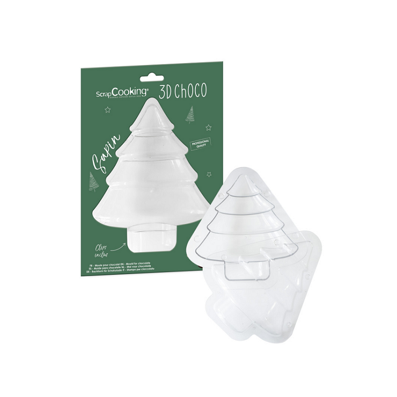 ScrapCooking 3D Chocolate Mould Christmas Tree