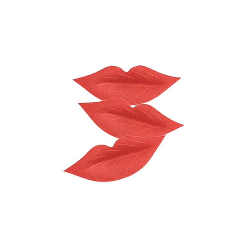 deKora Lips Wafer Decoration 200 pcs