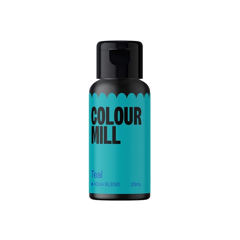 Colour Mill Aqua Blend Lebensmittelfarbe Teal 20ml