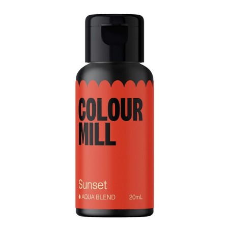 Colour Mill Lebensmittelfarbe - Sunset Orange Aqua Blend