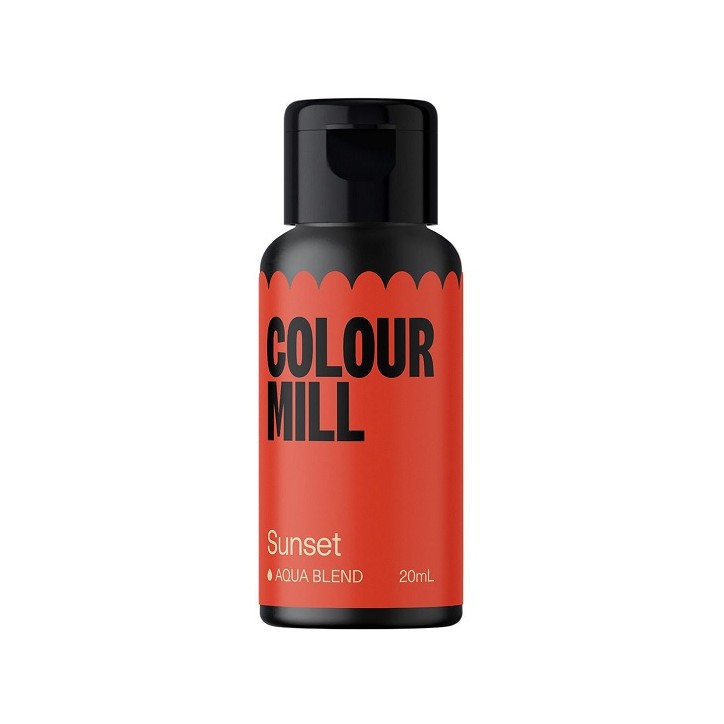 Colour Mill Lebensmittelfarbe - Sunset Orange Aqua Blend Colour Mill Lebensmittelfarbe - Sunset Orange Aqua Blend