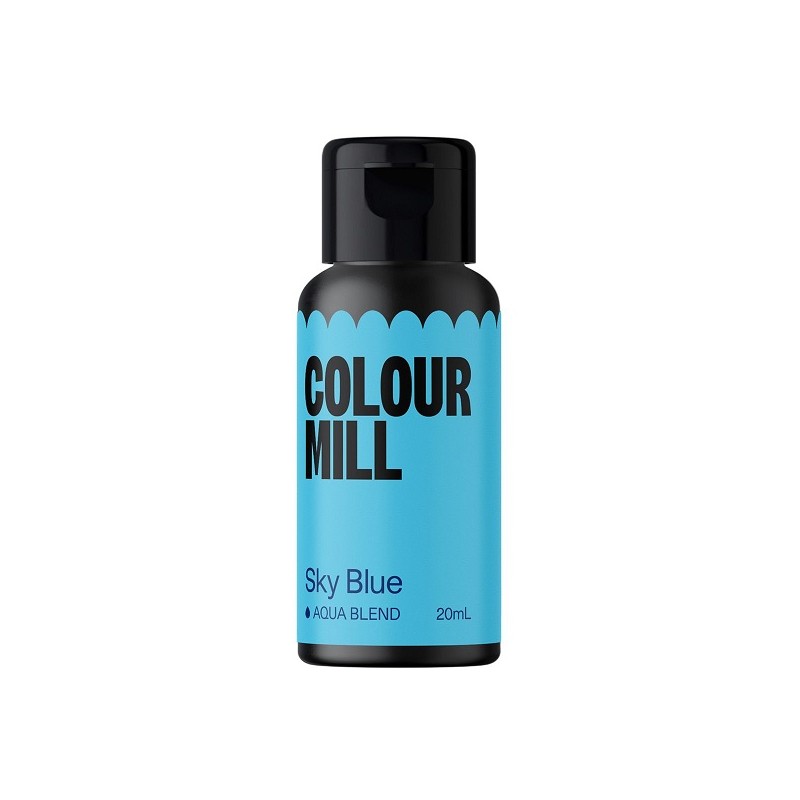Colour Mill Aqua Blend Lebensmittelfarbe Sky Blue 20ml