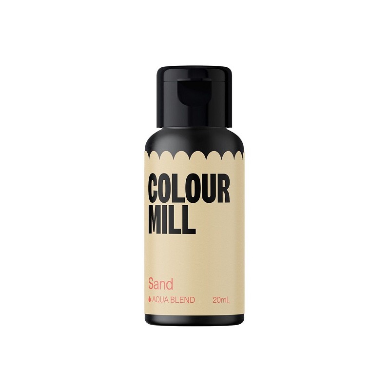 Colour Mill Aqua Blend Lebensmittelfarbe Sand 20ml