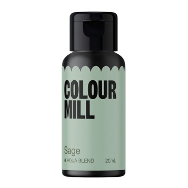 SAGE Aqua Blend Colour Mill Food Colouring - Water based colour