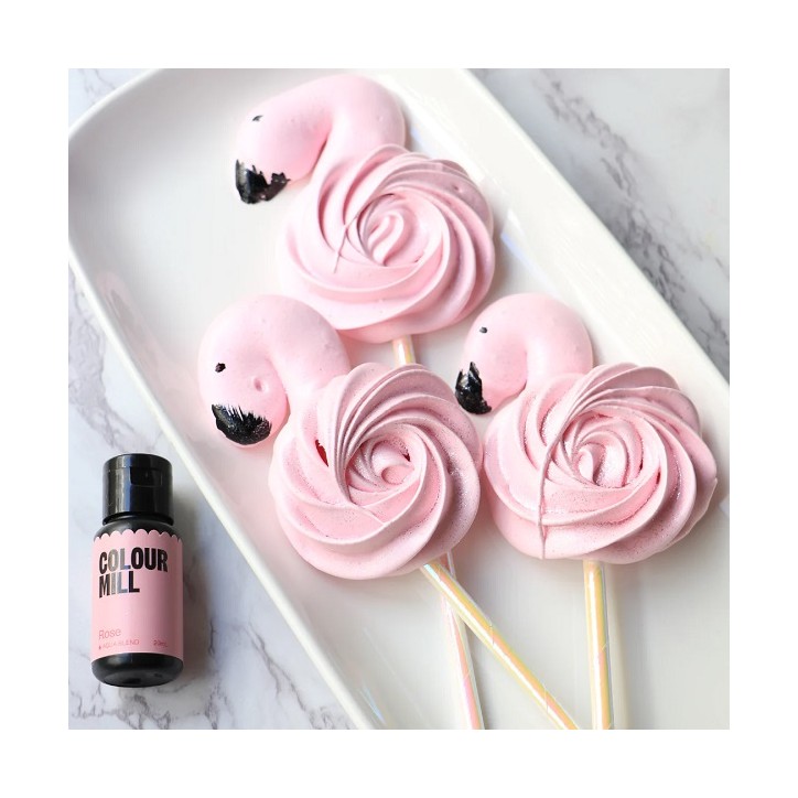 Colour Mill Aqua Blend Rose Lebensmittelfarbe – 20ml Rosa | Profi Farbe