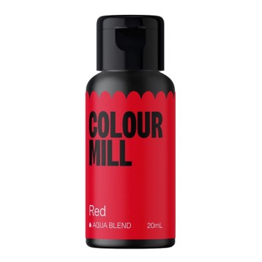 Red Food Colouring Aqua Blend Colour Mill