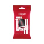 Renshaw 1kg Just Roll With It Fondant Icing Jet Black