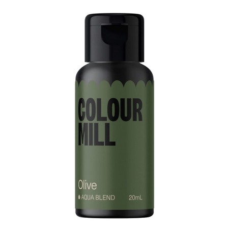 Olive Lebensmittelfarbe - Colour Mill Aqua Blend Schweiz