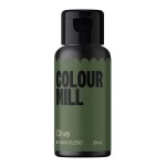 Colour Mill Aqua Blend Food Colouring Olive 20ml