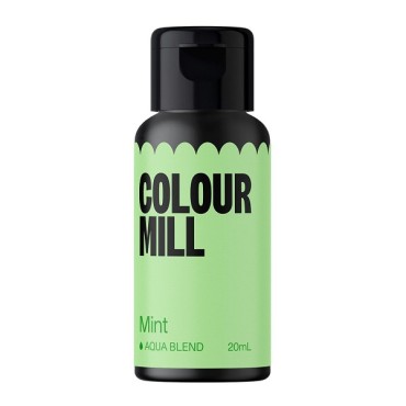 Green Food Coloring Aqua Blend Mint Colour Mill