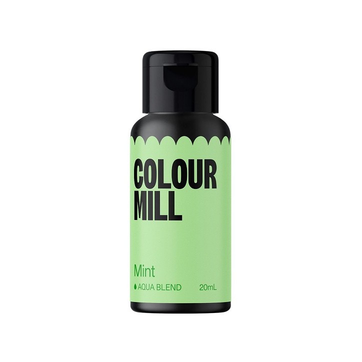 Colour Mill Aqua Blend Mint Food Colouring 20ml – Vegan, Kosher & Halal Friendly Colour Mill Aqua Blend Mint Food Colouring 20ml – Vegan, Kosher & Halal Friendly