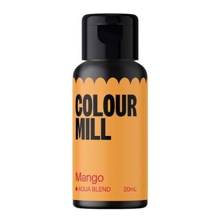 Mango-Orange Lebensmittelfarbe auf Wasserbasis