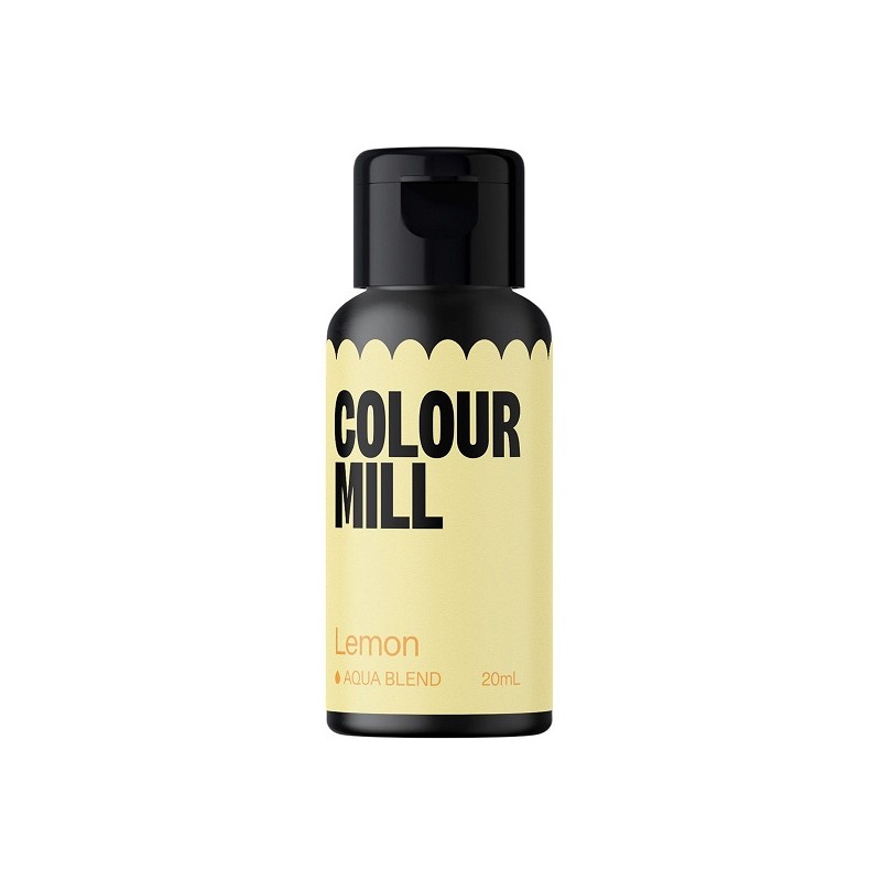 Colour Mill Aqua Blend Lebensmittelfarbe Lemon 20ml