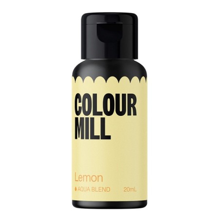 Lemon Food Colouring Aqua Blend Colour Mill