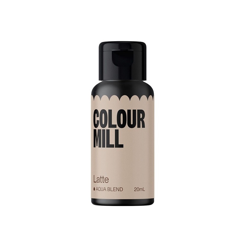 Colour Mill Aqua Blend Lebensmittelfarbe Latte 20ml