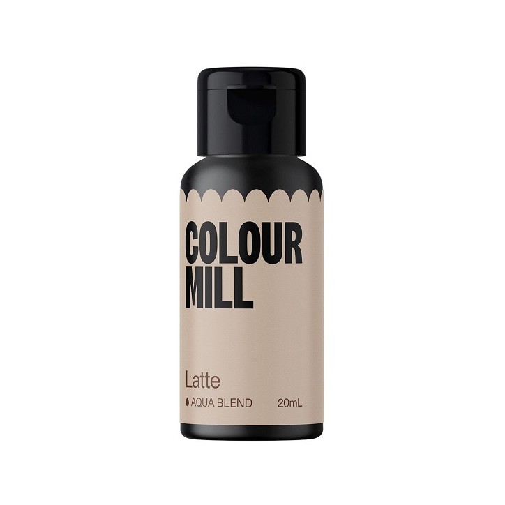 Colour Mill Aqua Blend Lebensmittelfarbe Latte 20ml – Vegan, Koscher, Halal Colour Mill Aqua Blend Lebensmittelfarbe Latte 20ml – Vegan, Koscher, Halal