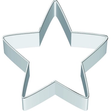 Star Cookie Cutter - Christmas Cookie Cutter five-pointed Star