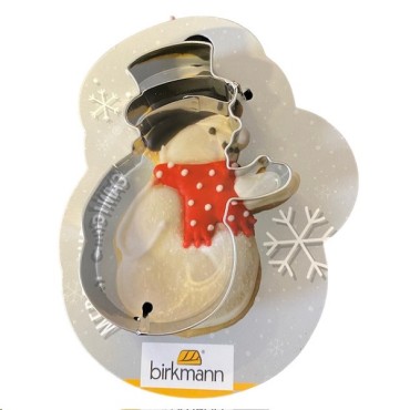 Snowman Cookie Cutter - the PERFECT Secret Santa Gift!
