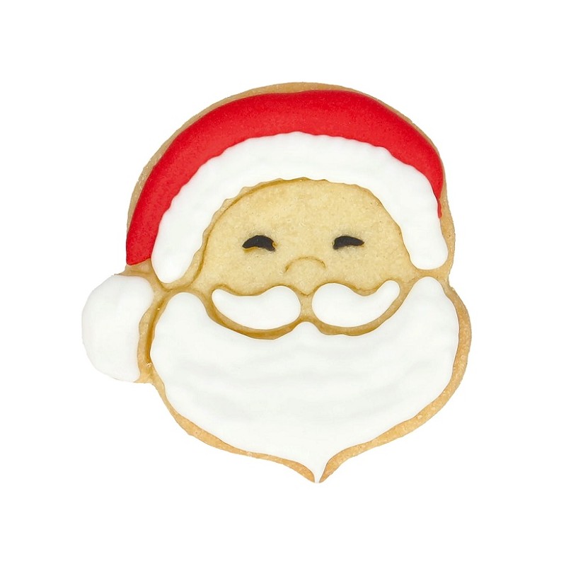 Birkmann Santa Claus Head Cookie Cutter on Blister, 6cm