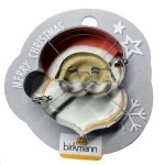 Birkmann Santa Claus Head Cookie Cutter on Blister, 6cm